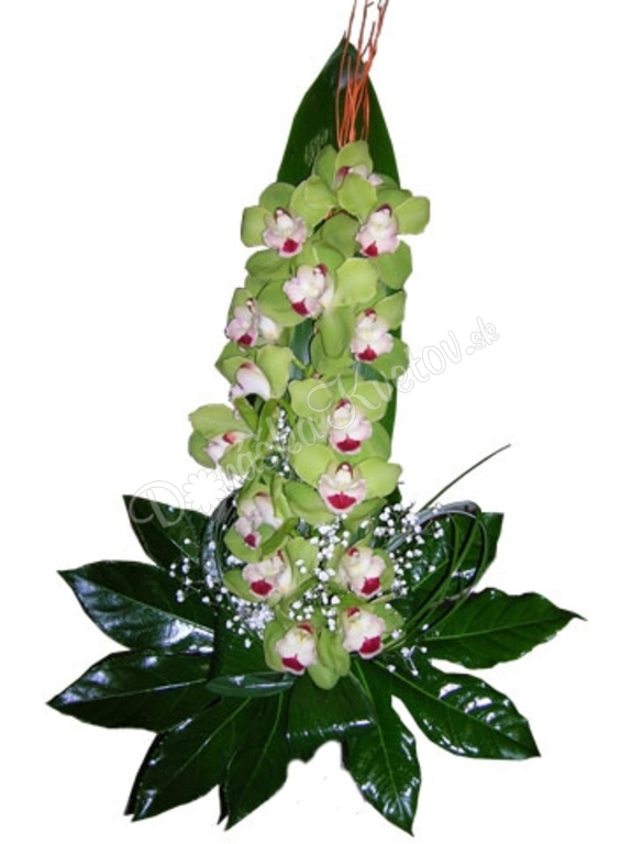 Donáška Kvetov - Kytica Ozdobená orchidea